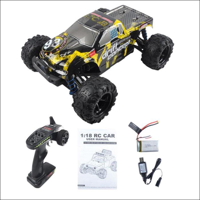 New Enoze 9300E High Speed Rc Car Full Propor Rtr 2.4Ghz 40Kmh Remot Mobil - Merah
