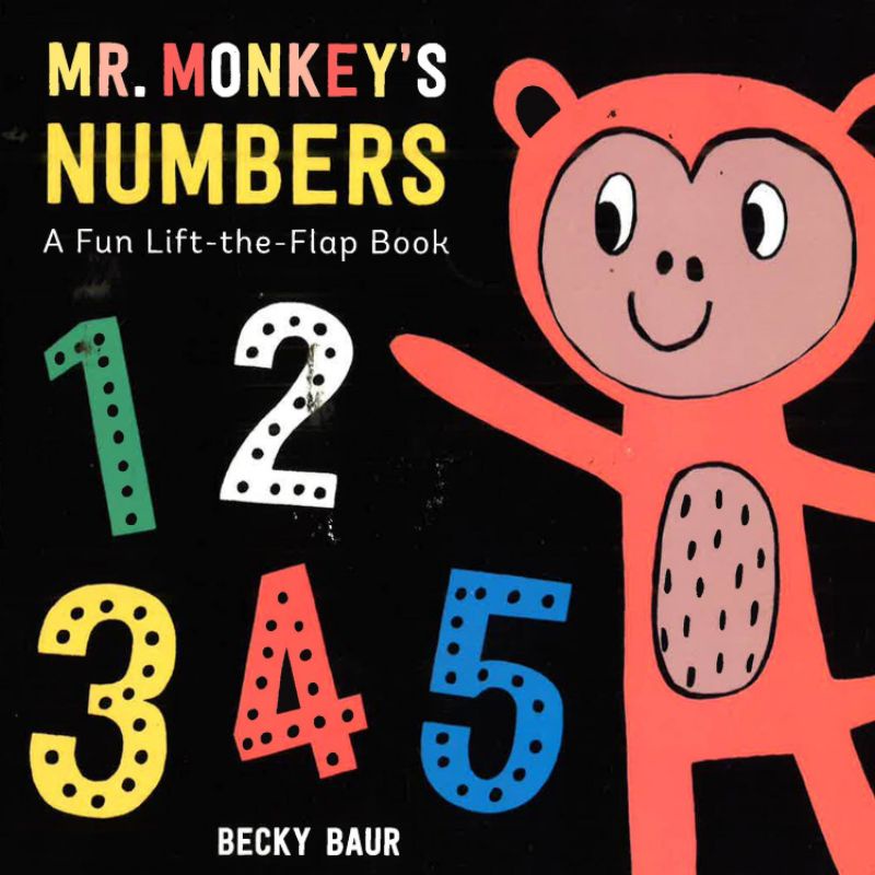 BBW Mr. Monkey's Numbers - A Fun Lift-the-flap Book