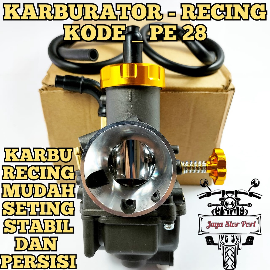 Karburator | Karbu PE 28 ORI | PE28 KEIHIN IT KUNING EMAS SERIES KARBU RECING ORIGINAL ASLI KEIHIN