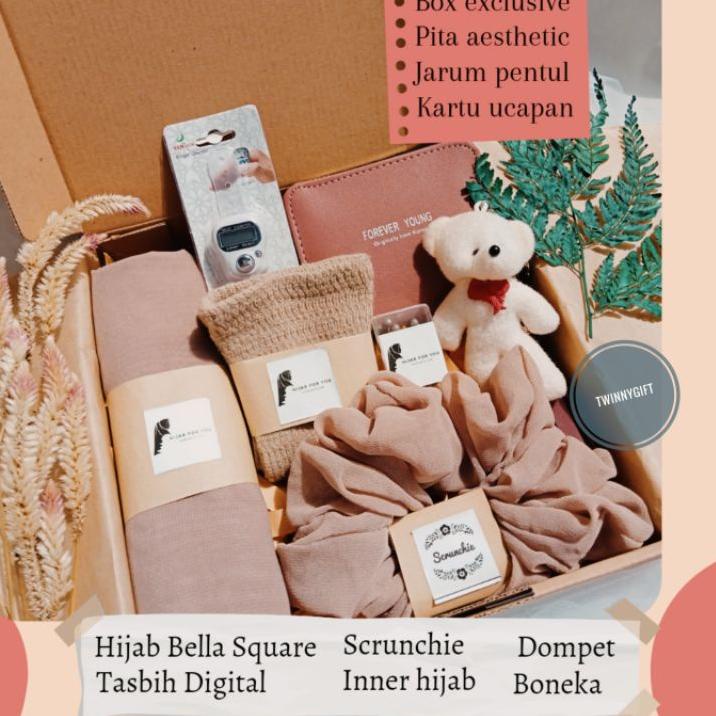 

♥MALL♥ Hampers kado ulang tahun / Gift Box Cewek hijab ulang tahun dan wisuda !!