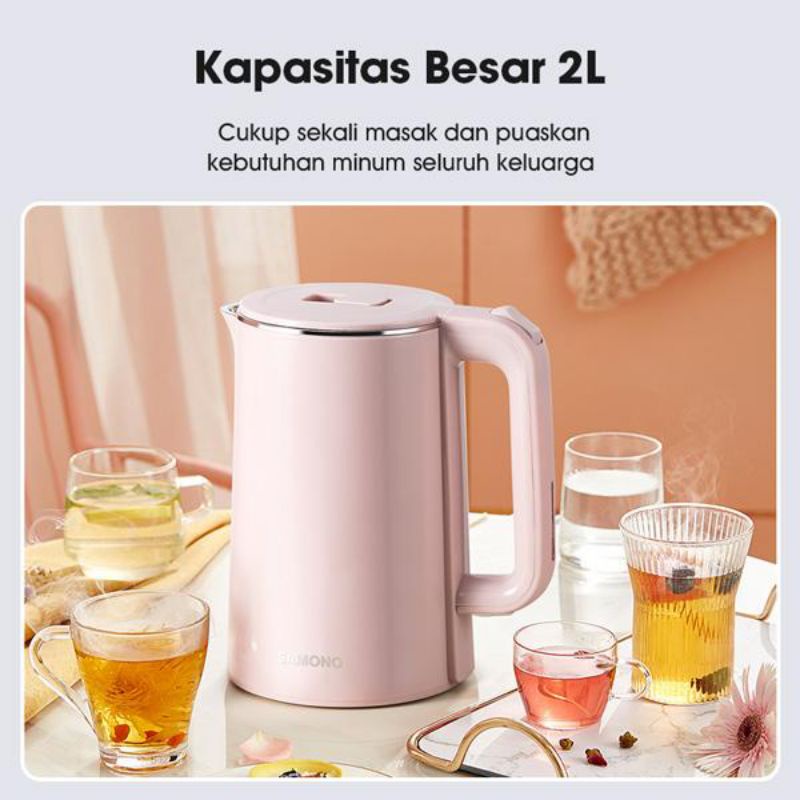 ELECTRIC KETTLE SAMONO 2L 600W