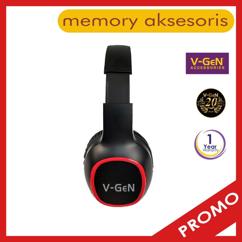 VHD1-04 Headset Gaming V-GeN Extra Bass Sound VGEN