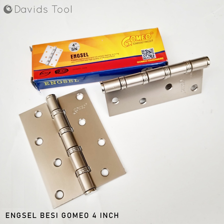 Engsel Pintu Rumah Jendela Esel Ensel Tebal Gomeo 4 Inch