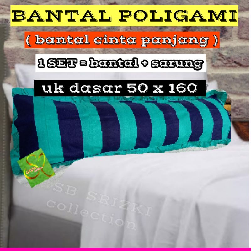 bantal poligami /bantal cinta panjang/bantal body/guling panjang