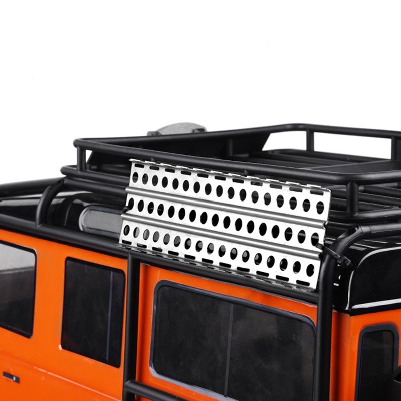 2Pcs Papan Tangga Pasir Bahan Stainless Steel Untuk Axial SCX10 TRX-4 D90 1 / 10 RC Crawler Car