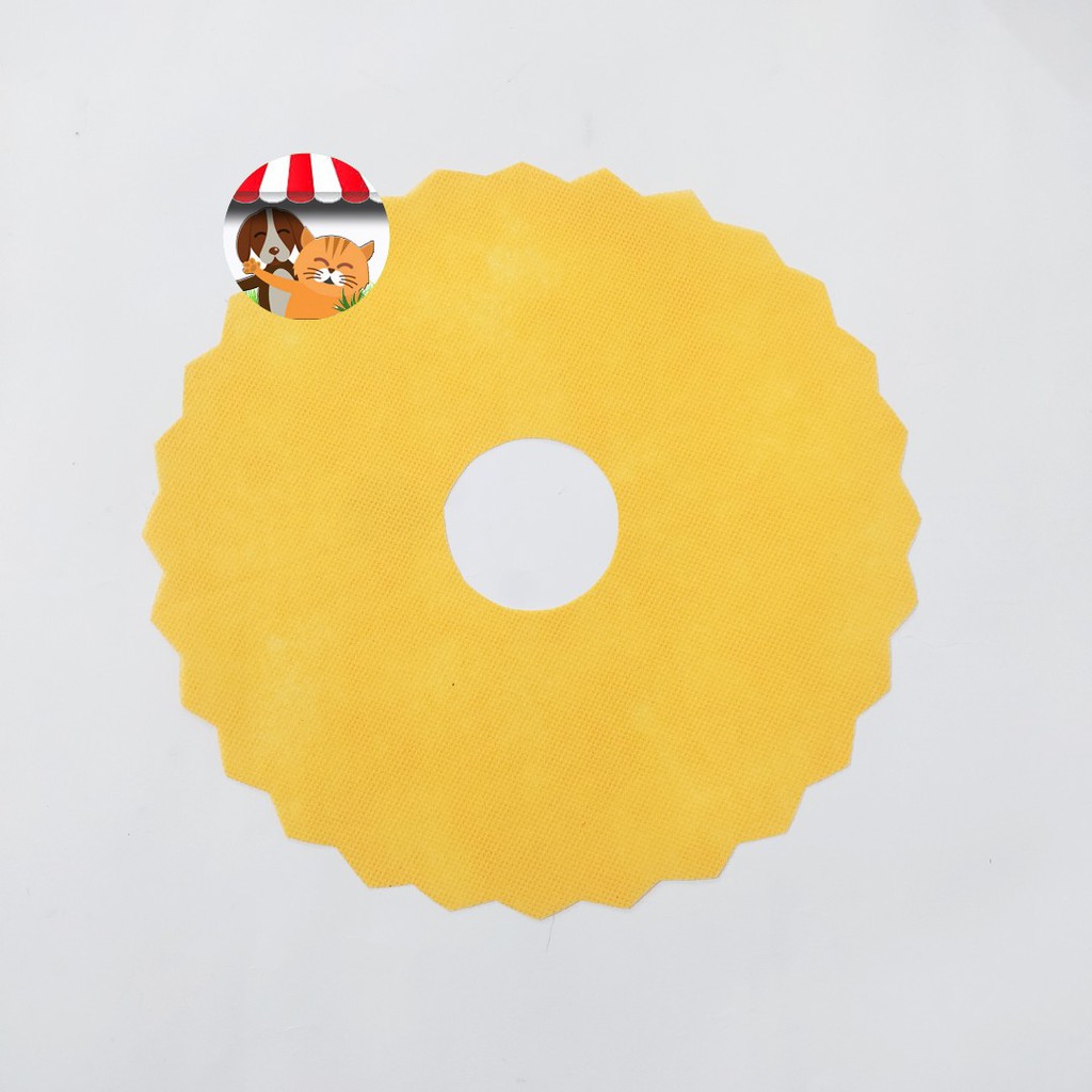 Collar Kucing Bahan Kain Polos 1 Pcs Warna Random - Colar