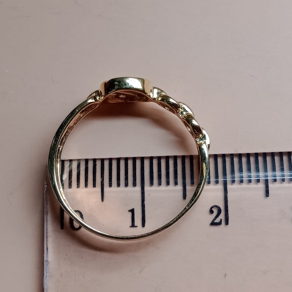 Cincin Emas 17K - 1.65 gr Kadar 750 - 108