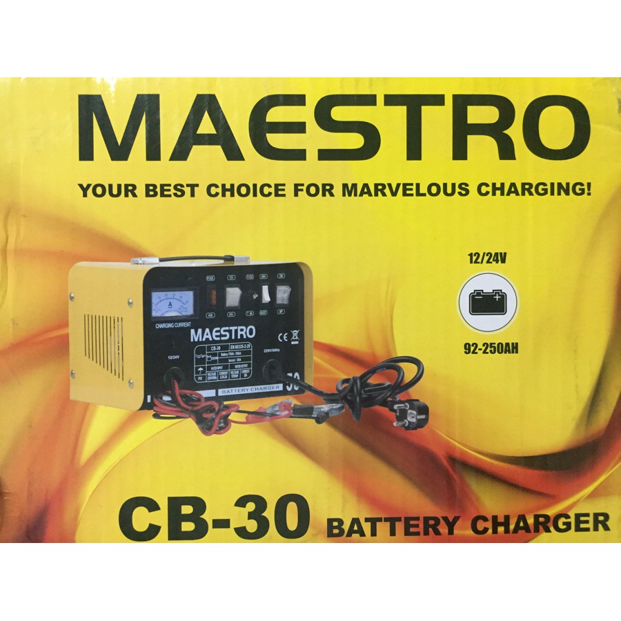 Battery Charger CB 30 Maestro