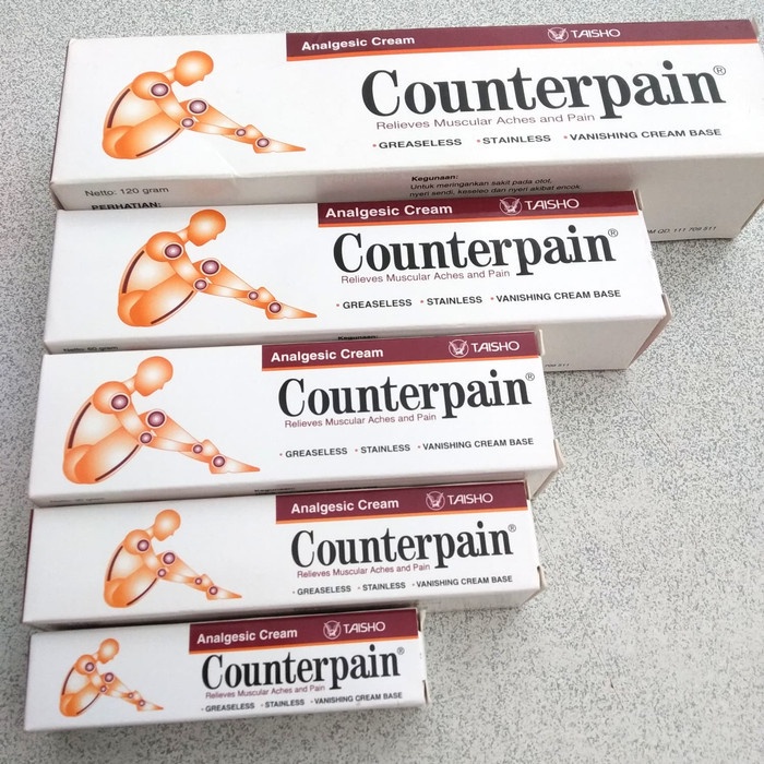 Counterpain Cream 120g/60g/30g