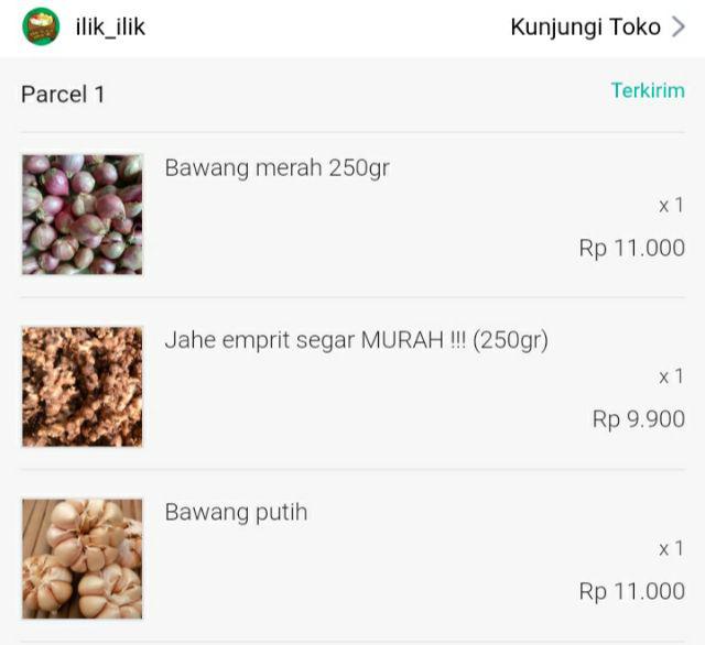 Bawang Merah 250gr