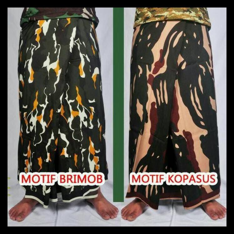 Sarung Ukuran Dewasa Motif Brimob Dan Kopasus