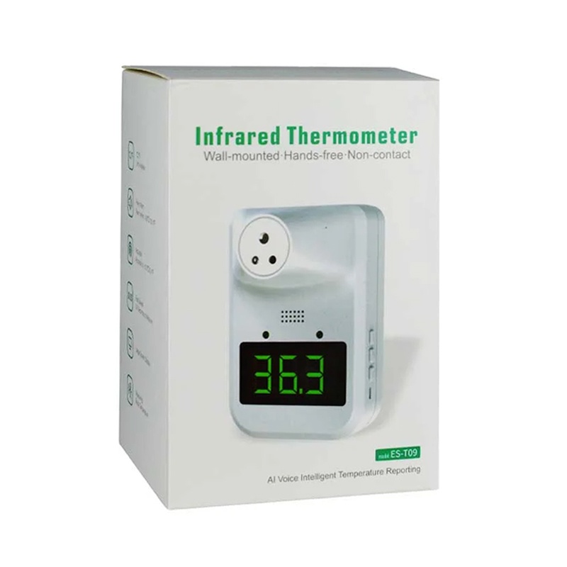 T09 Infrared Thermometer Dinding [ Pengukur Suhu Tubuh ]