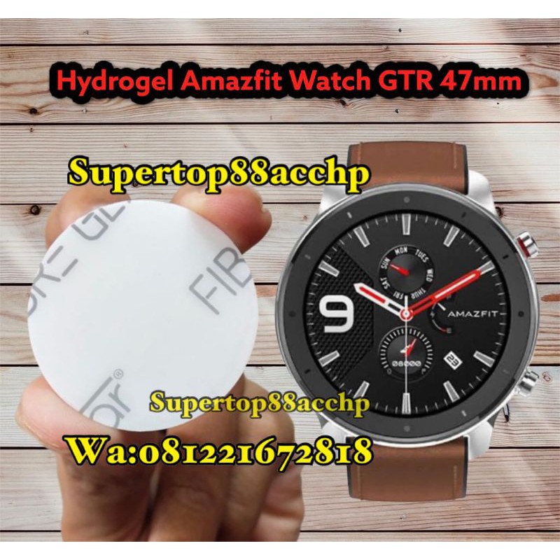 Amazfit Watch GTR 47mm Anti Gores Hydrogel Screen Protector Gel/Jelly