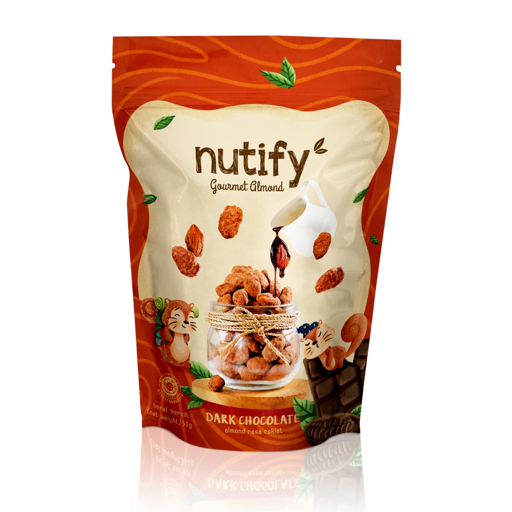 Nutify Almond Package-Dark Chocolate