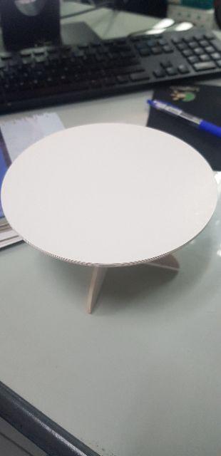 3 Pcs Cupcakes Stand Ivory 350gr