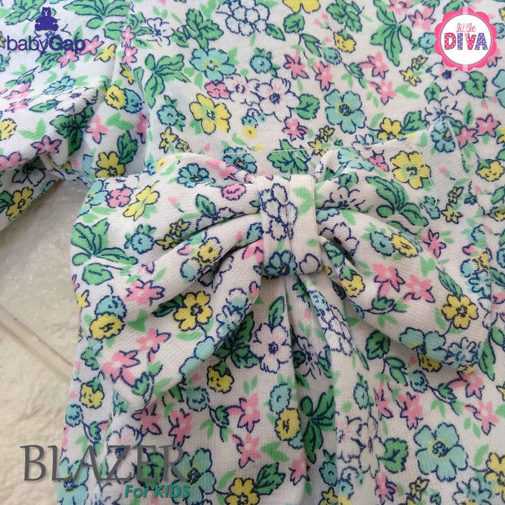 BLAZER ANAK CEWEK BABY GAP -  Jaket  - MOTIF BUNGA