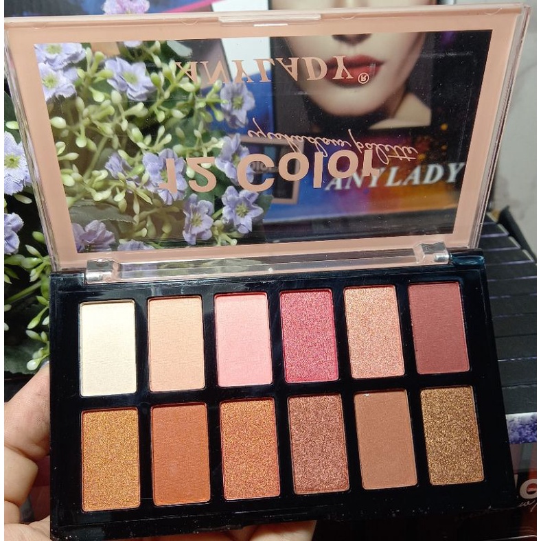 PROMO ECER!! Anylady Eyeshadow Pallete ANYLADY 9WARNA Best friend Forever NO. 925