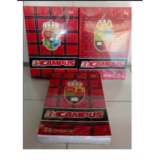 

1 pak buku tulis BM CAMPUS 36 lembar isi 10 pc