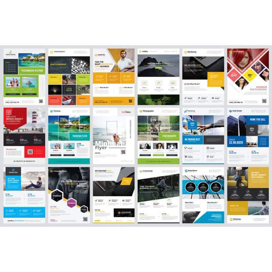 300 Corporate Business Flyers Bundle