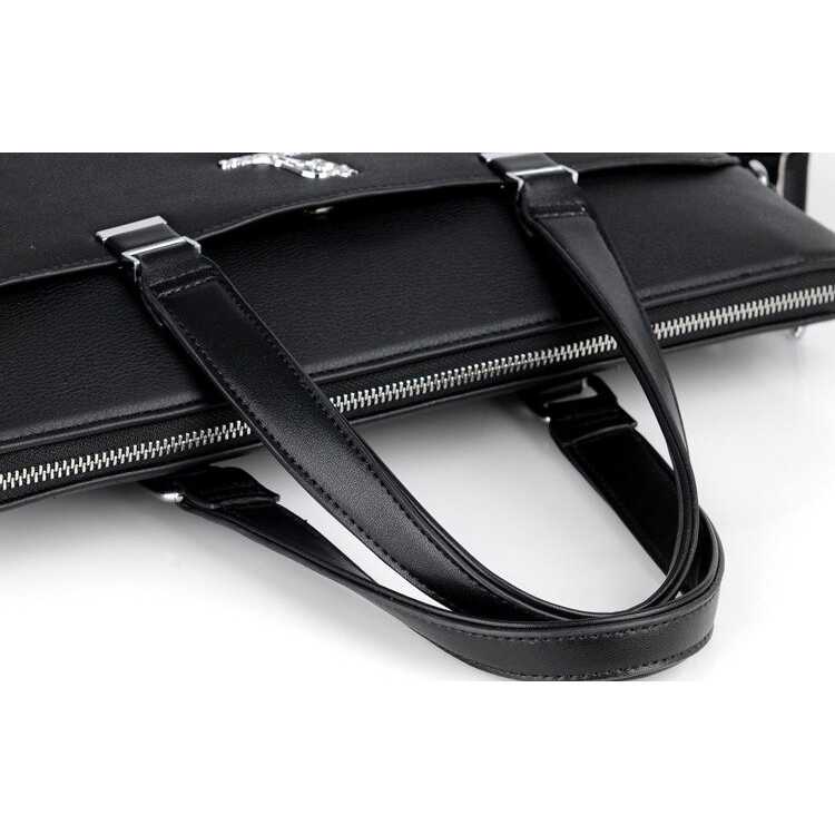 Rhodey Tas Selempang Laptop Pria Premium Kulit Leather Bag - HA-036