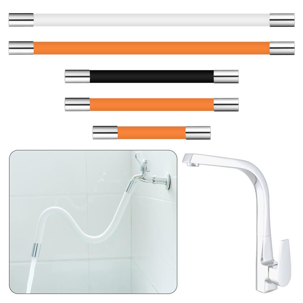 Wonder Faucet Extender Pipe Antarmuka Umum Wastafel Cuci360° Selang Fleksibel Tekuk Bebas Putar