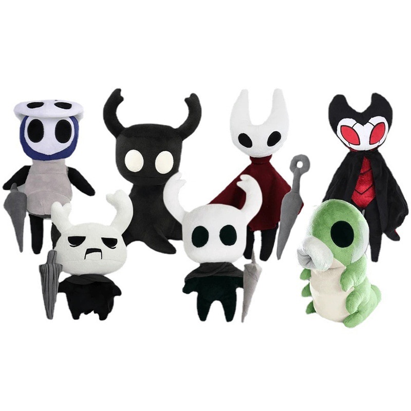 New Hollow Knight Zote Plush Toy Game Hollow Knight Plush Figure Doll Stuffed Soft Gift Toys for Children Kids Boys Christmas