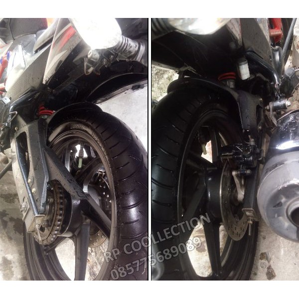 Spakbor Kolong New Megapro Hugger Mudguard Pelindung Monoshock Aksesoris New Megapro Custom