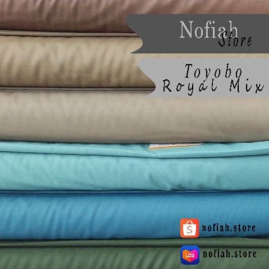 TOYOBO ROYAL MIX/RM TOJIRO KAIN KATUN [NOFIAH.STORE]. per 1 meter (ecer) untuk atasan pria dan wanit