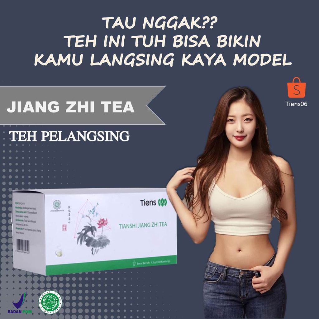 Tianshi jiang zhi  teh hijau teh pelangsing teh diet pelangsing badan