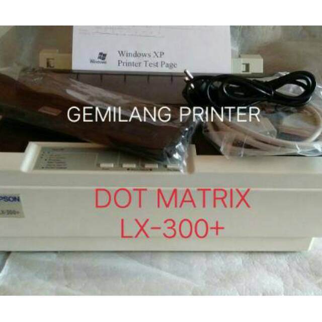 PRINTER EPSON LX-300+ BEKAS