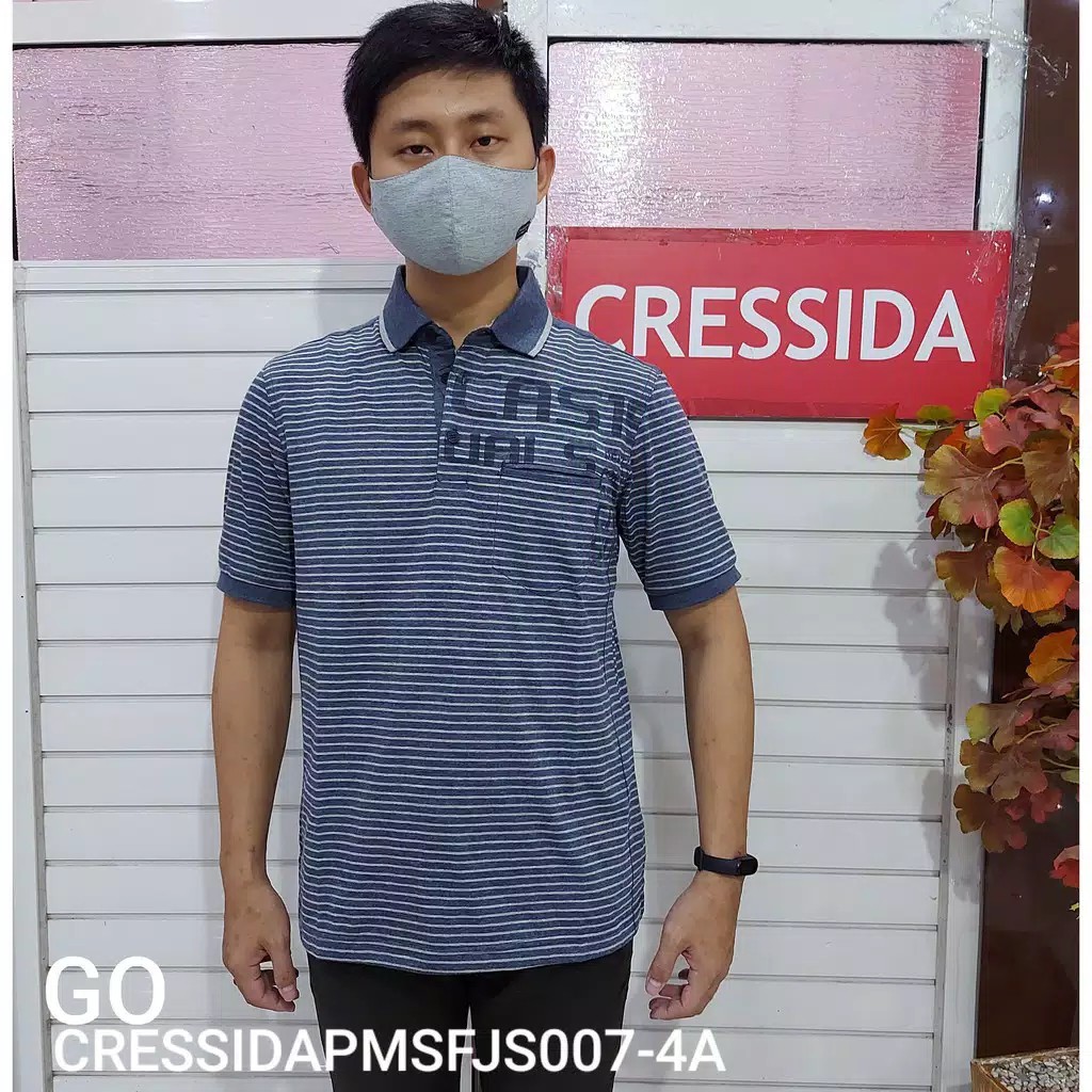 gos CRESSIDA PMSF POLO SHIRT COWOK 100% Original!