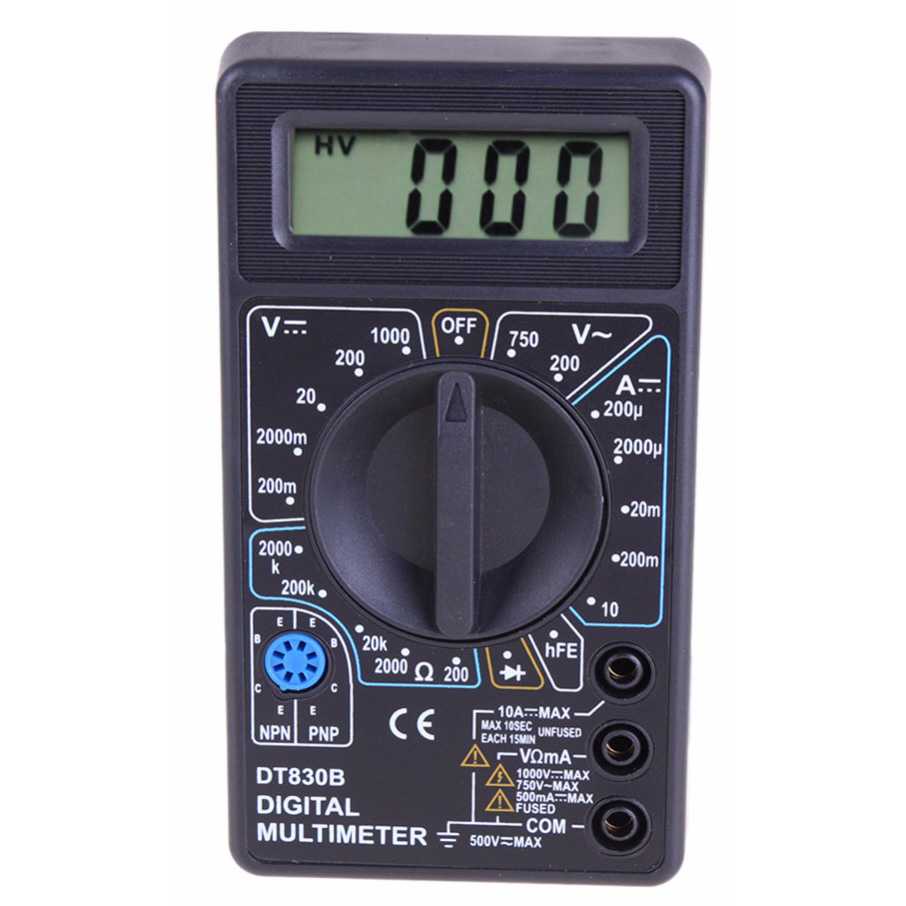 Pocket Size Digital Multimeter DT830B