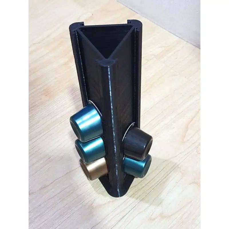 Excelso Kapsul Unakaffe Capsule Dispenser Holder Square 4 Sides For Excelso Coffee Capsules