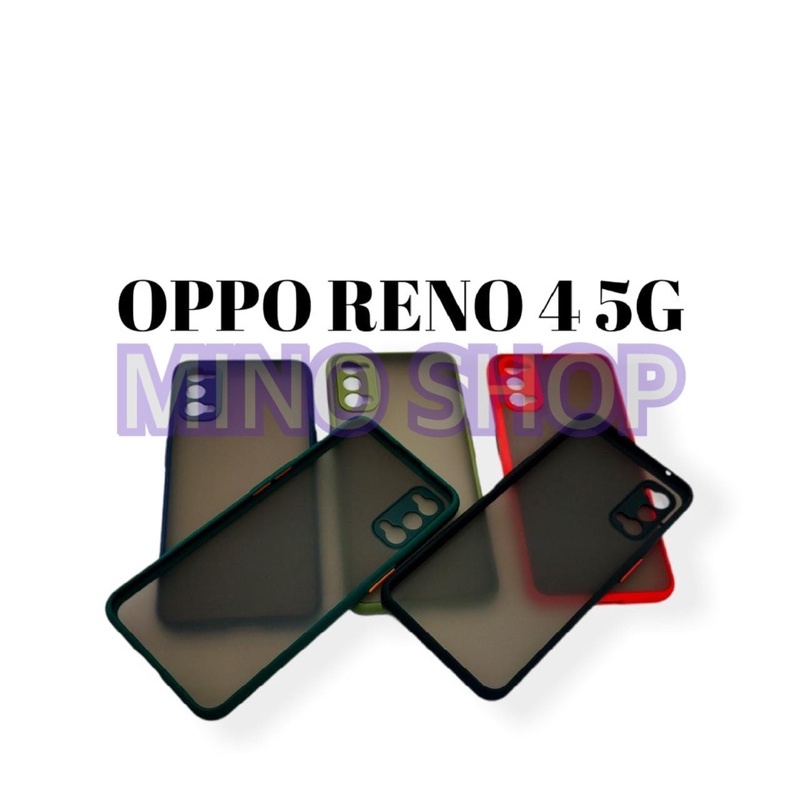 SOFTCASE OPPO RENO 4 5G - HARDCASE DOVE MYCHOICE PLUS PELINDUNG KAMERA - AERO CASE