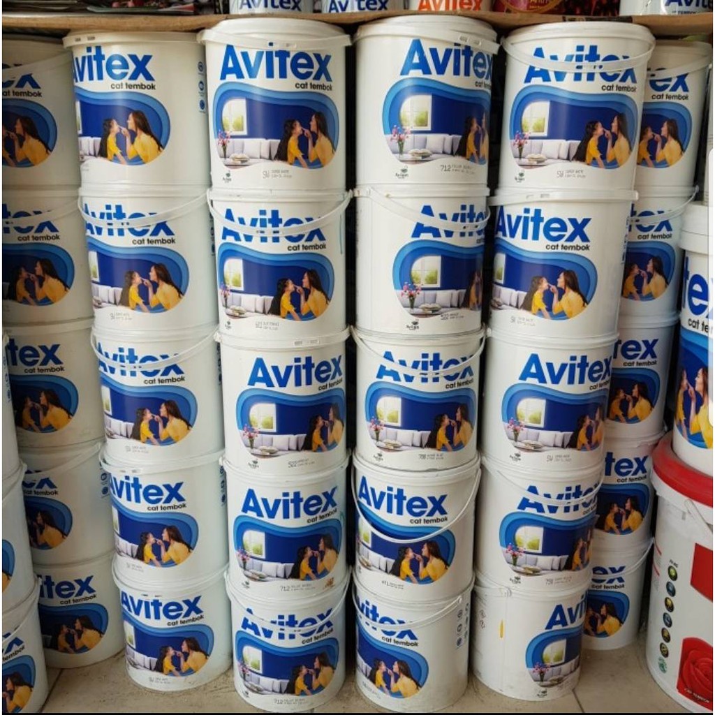 Cat Avitex Avian tembok dinding 5kg / Cat Interior Galon 5 kg