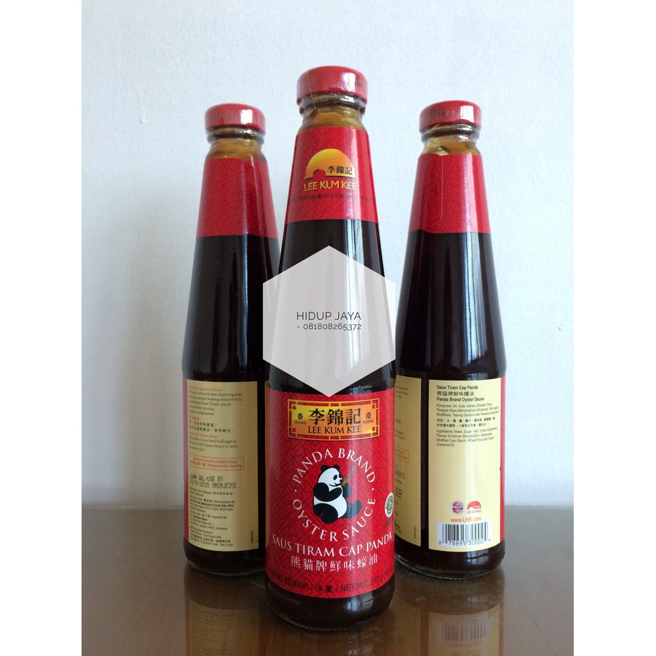 

LEE KUM KEE PANDA BRAND OYSTER SAUCE SAUS TIRAM 510GR