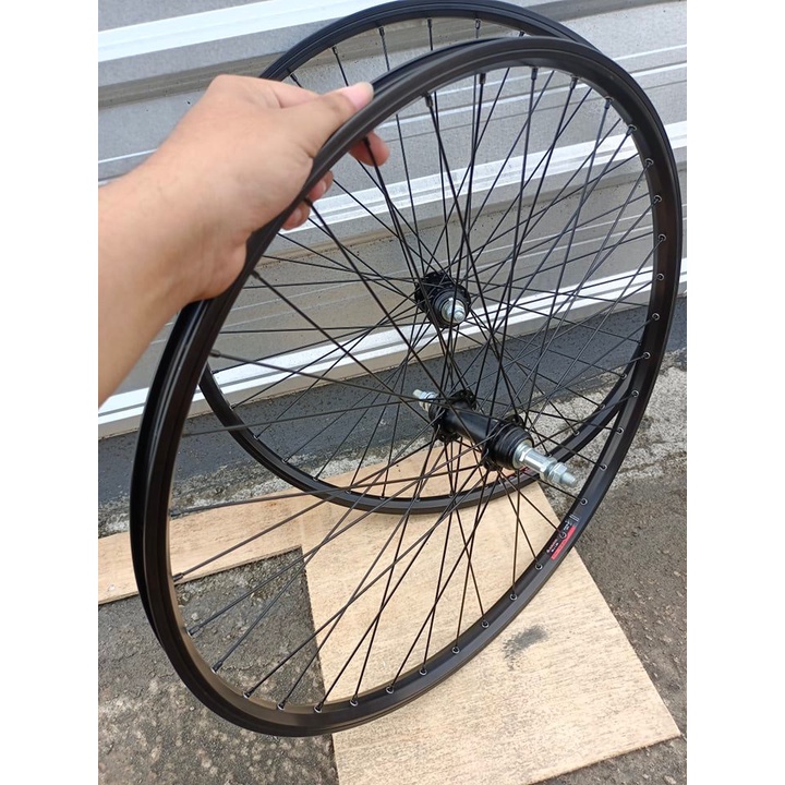 Wheelset MTB 26 Araya TM-620 Full Alloy,Velg/Rims set 26 CAKRAM / V BRAKE / U BRAKE Sepeda Gunung Siap Pakai sudah rakit