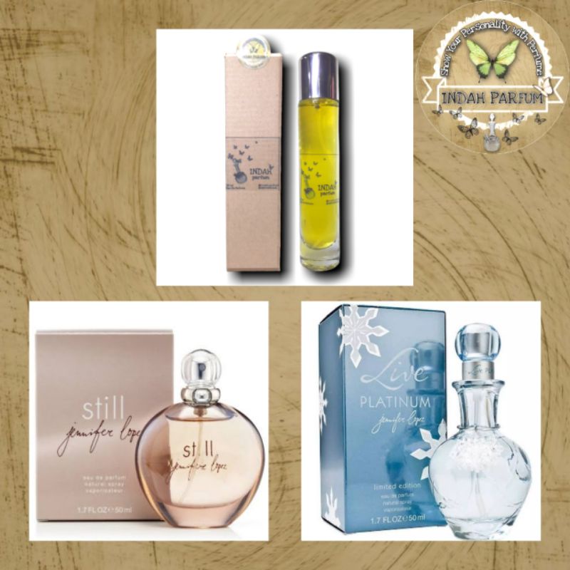 Inspired (Jennifer Lopez) | Jlo Still | Jlo Live Platinum kualitas super 50 ML