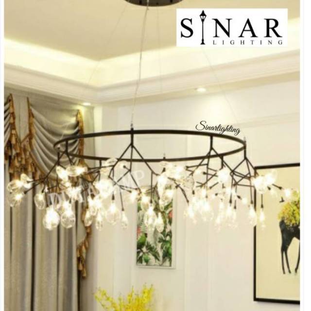 Lampu gantung firefly circle 9905/54 arms