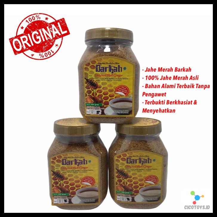 

Jahe Merah Barkah Premium - Jahe Merah Bubuk - Original Red Ginger