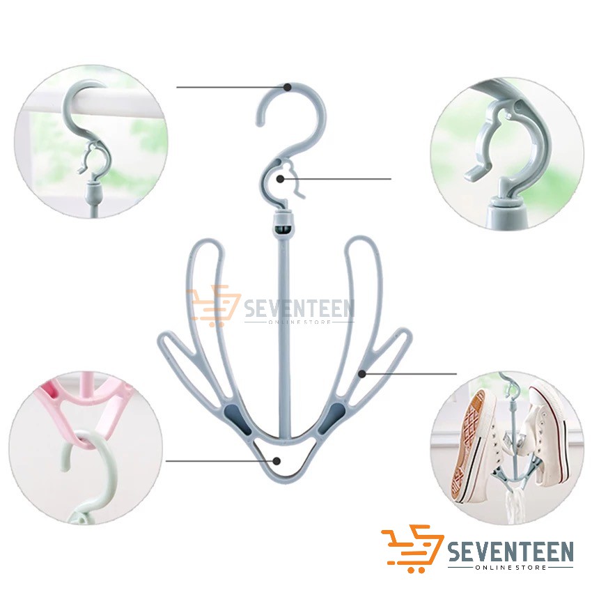 HANGER SEPATU / GANTUNGAN SEPATU SANDAL / HANGER PAKAIAN / SHOE HANGER PVC