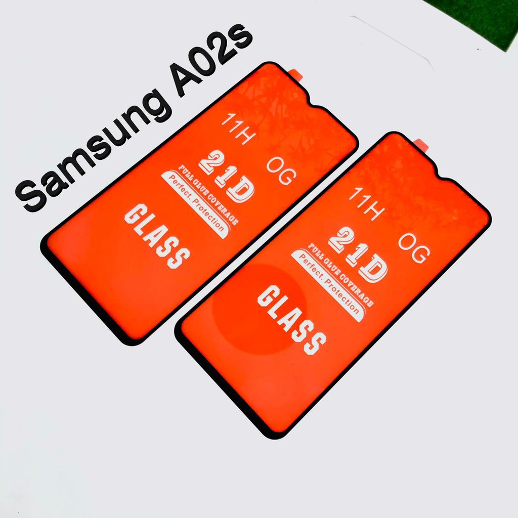 TEMPERED GLASS  FULL COVER ORIGINAL 5D SAMSUNG A20S antigores full cover screen guard