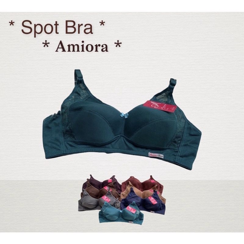 6 Pcs Bra Renda Samping| 1607/SPORT BRA | BH SPORT/#BRA Tanpa Kawat