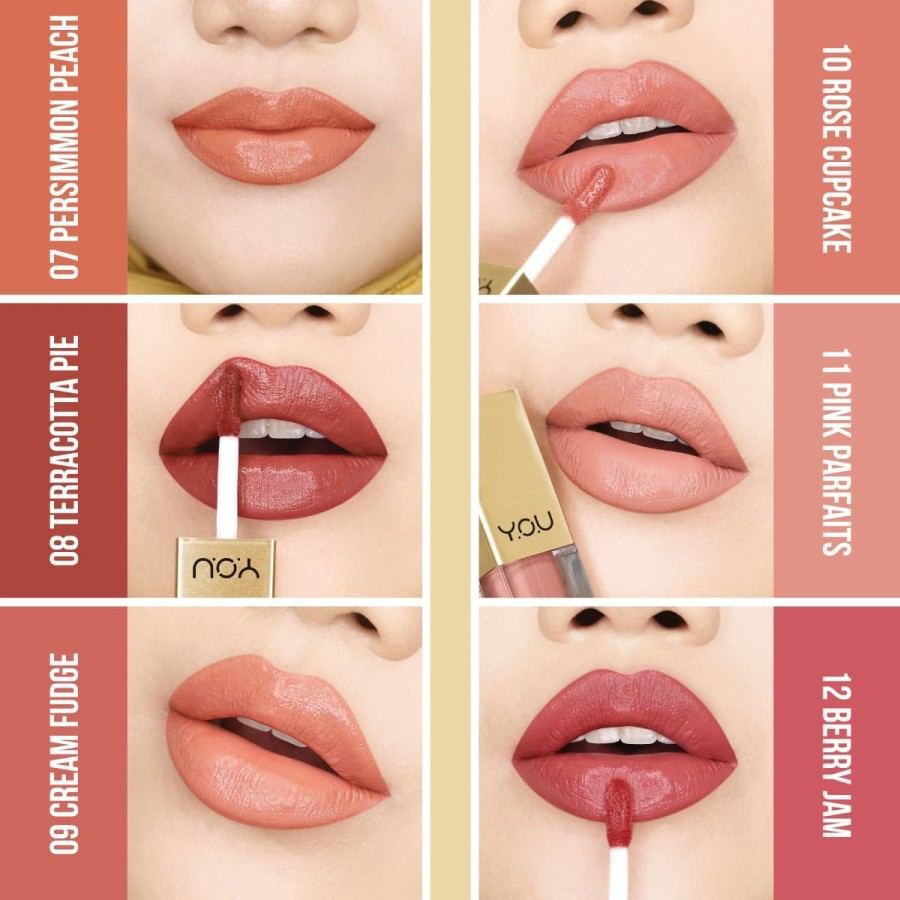 YOU Rouge Velvet Matte Lip Cream &amp; Rouge Satin Lip Cream MAKEUP