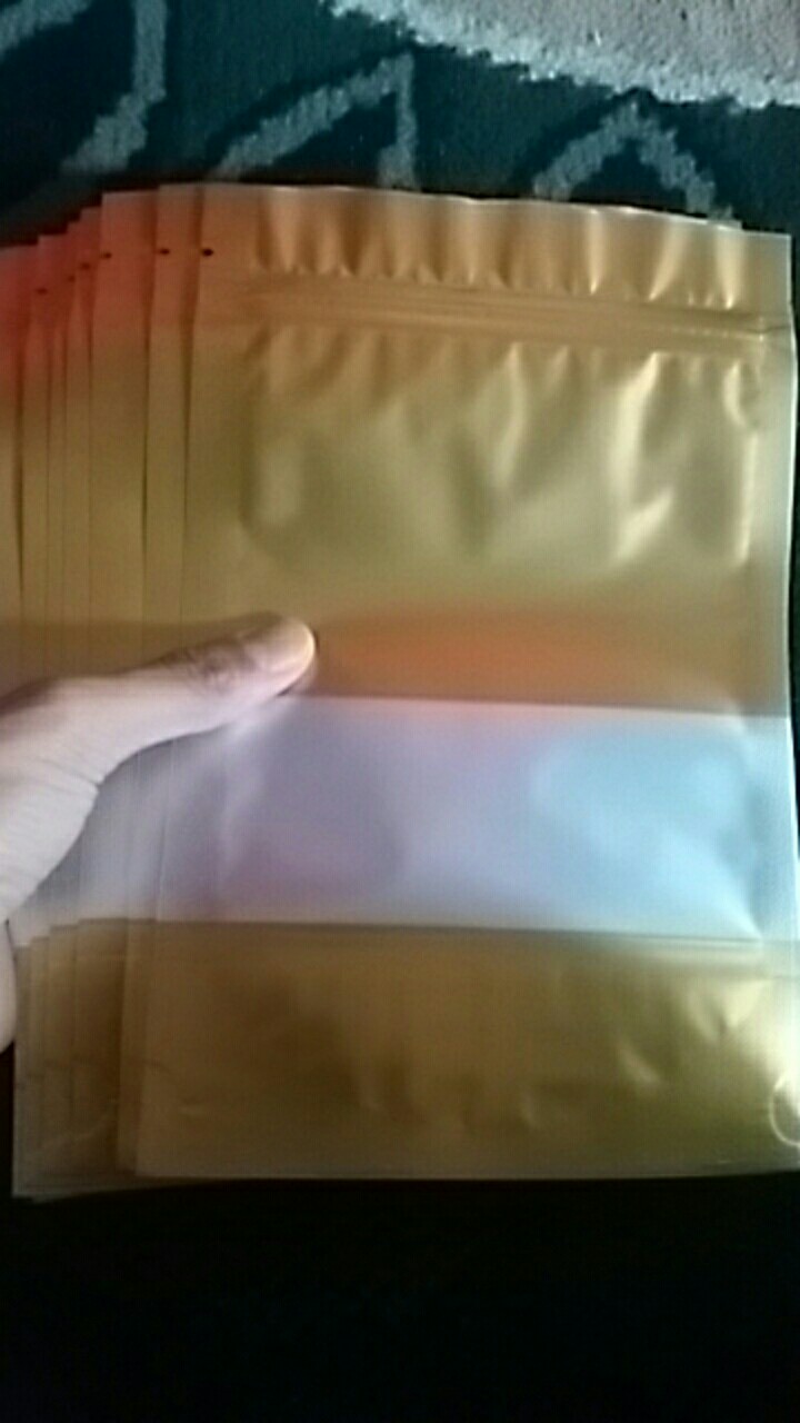 Standing Pouch Kraft Paper Window - Plastik Kemasan Makanan 14x20