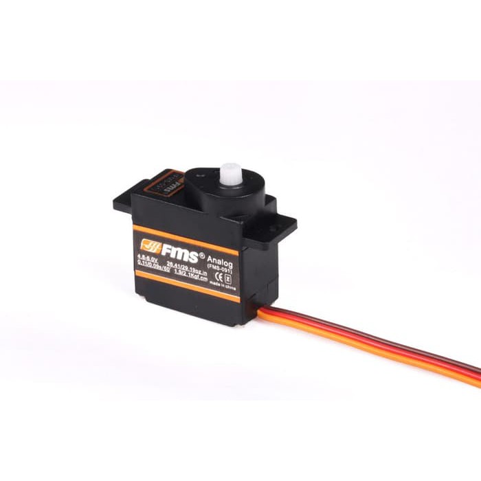 Drone Quapcopter - Drone Blackhawk - Pesawat Rc Fms 9G Analog Servo Positive (Waterproof Function)