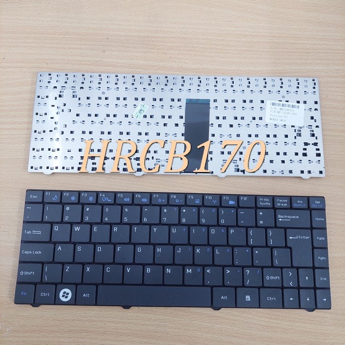 Keyboard LAPTOP AXIOO Neon CNW MNW HNW RNW C4801 HITAM -HRCB