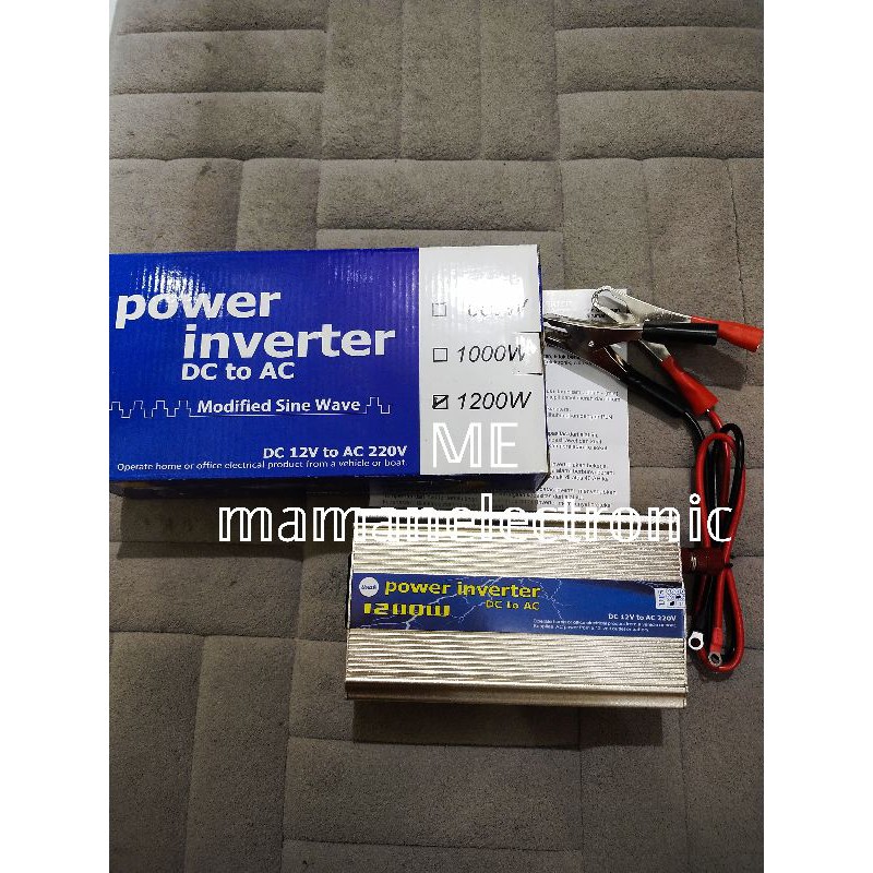 INVERTER 1200W DC 12V TO AC 220V