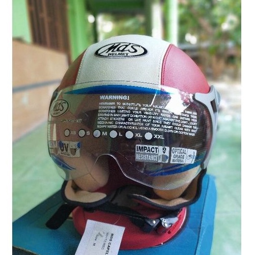 Helm MDS Capello White Red
