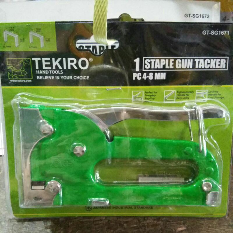 

Staple Gun Tacker TEKIRO GT-SG1671